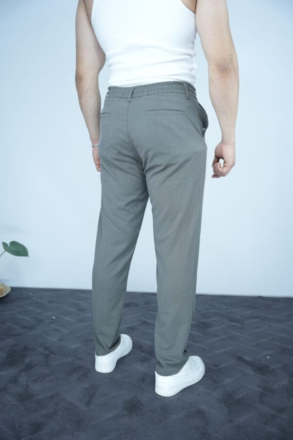 S22 Jogger Klasik Erkek pantolon-Haki - Görsel 3