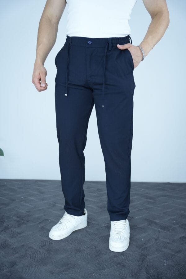 S22 Jogger Klasik Erkek pantolon-Lacivert