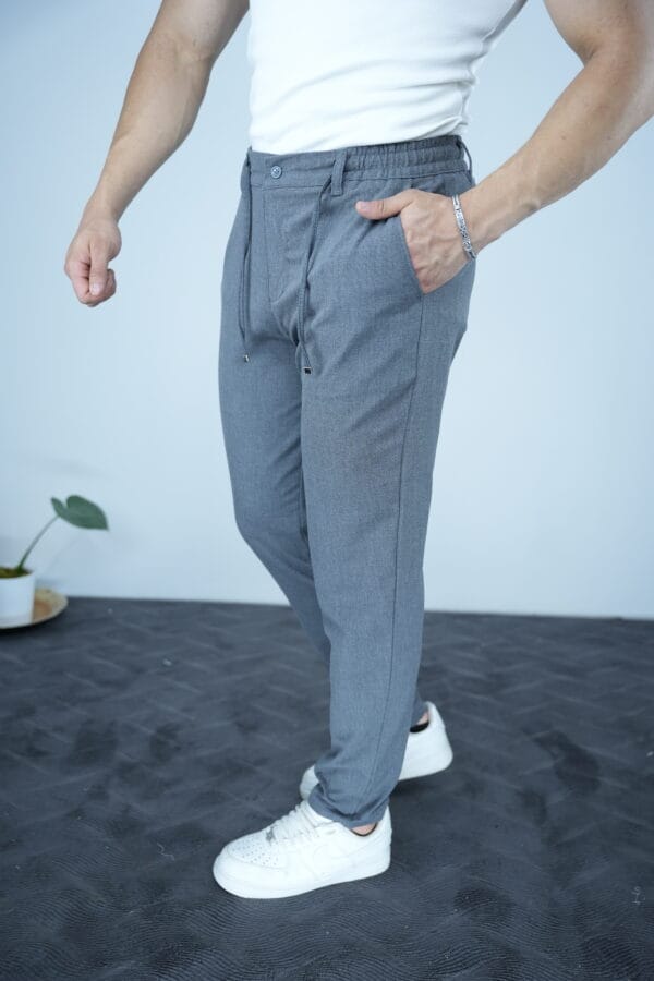 S22 Jogger Klasik Erkek pantolon-Antrasit - Görsel 2