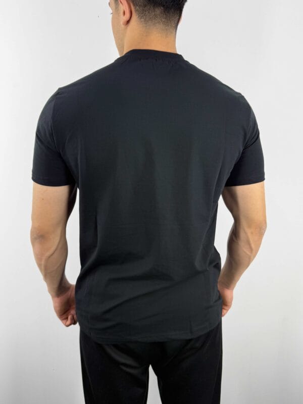 CY Basic dikiş detaylı Tshirt-Siyah - Görsel 3
